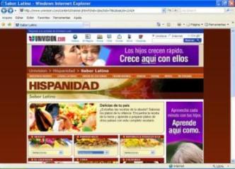 Sabor Latino - Recetas de cocina (sitio web)