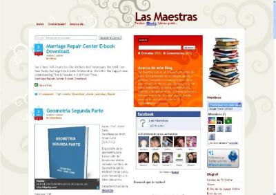 Las Maestras - Textos, EBooks, Libros gratis (Sitio Web