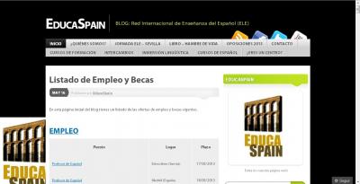 EducaSpain - BLOG: Red Internacional de Enseñanza del Español - ELE (Sitio web)